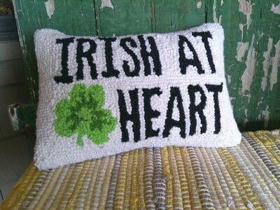 Irish At Heart Pillow
