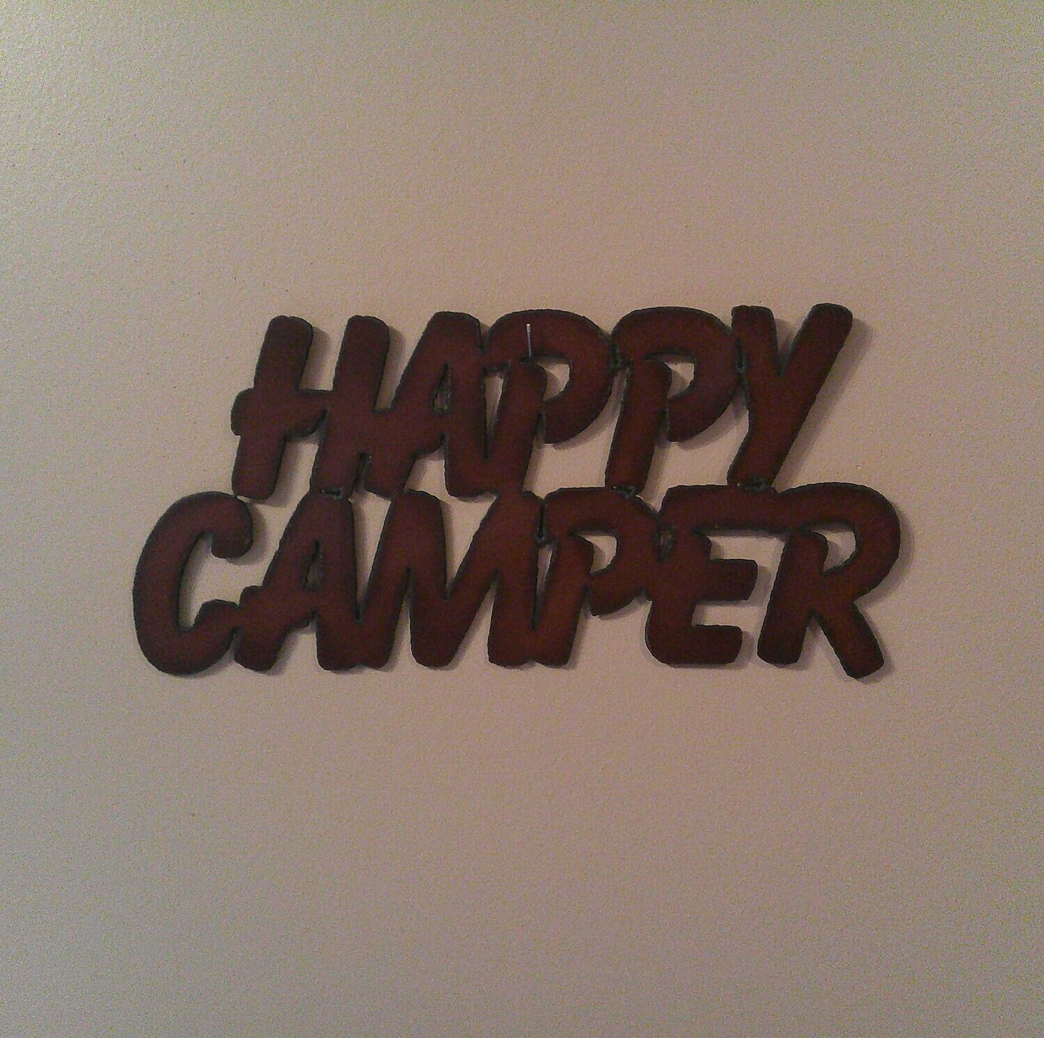 Happy Camper Cutout