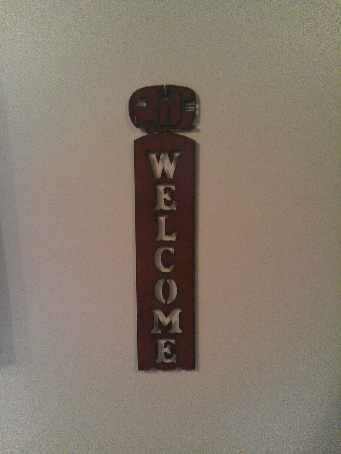 Vertical Camper Welcome