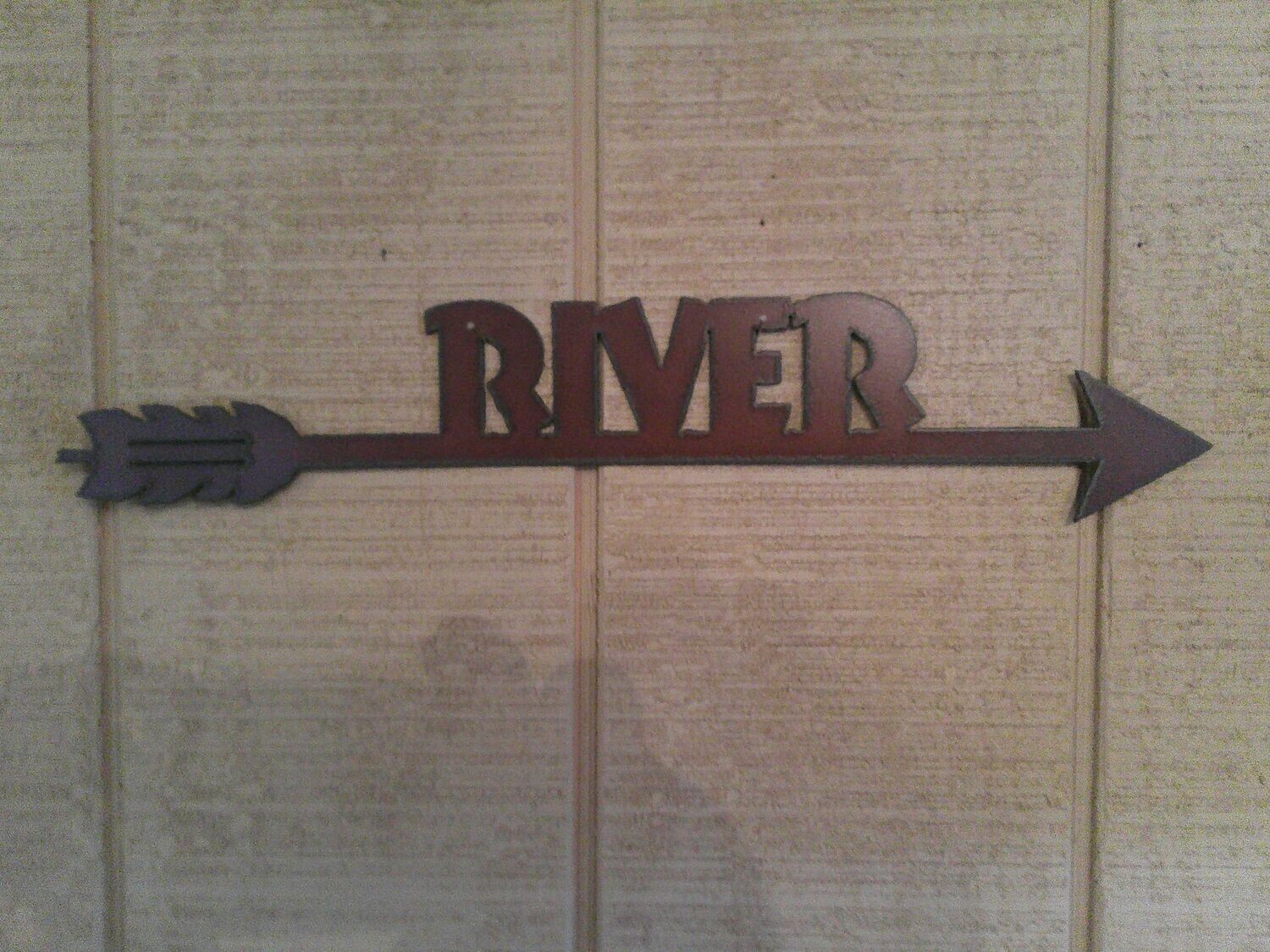 River Arrow Cutout
