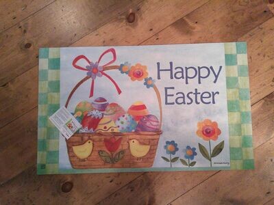 Basket For Bunny Mat