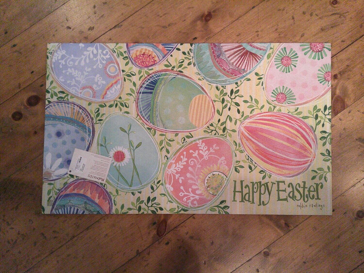 Painted Eggs Mat