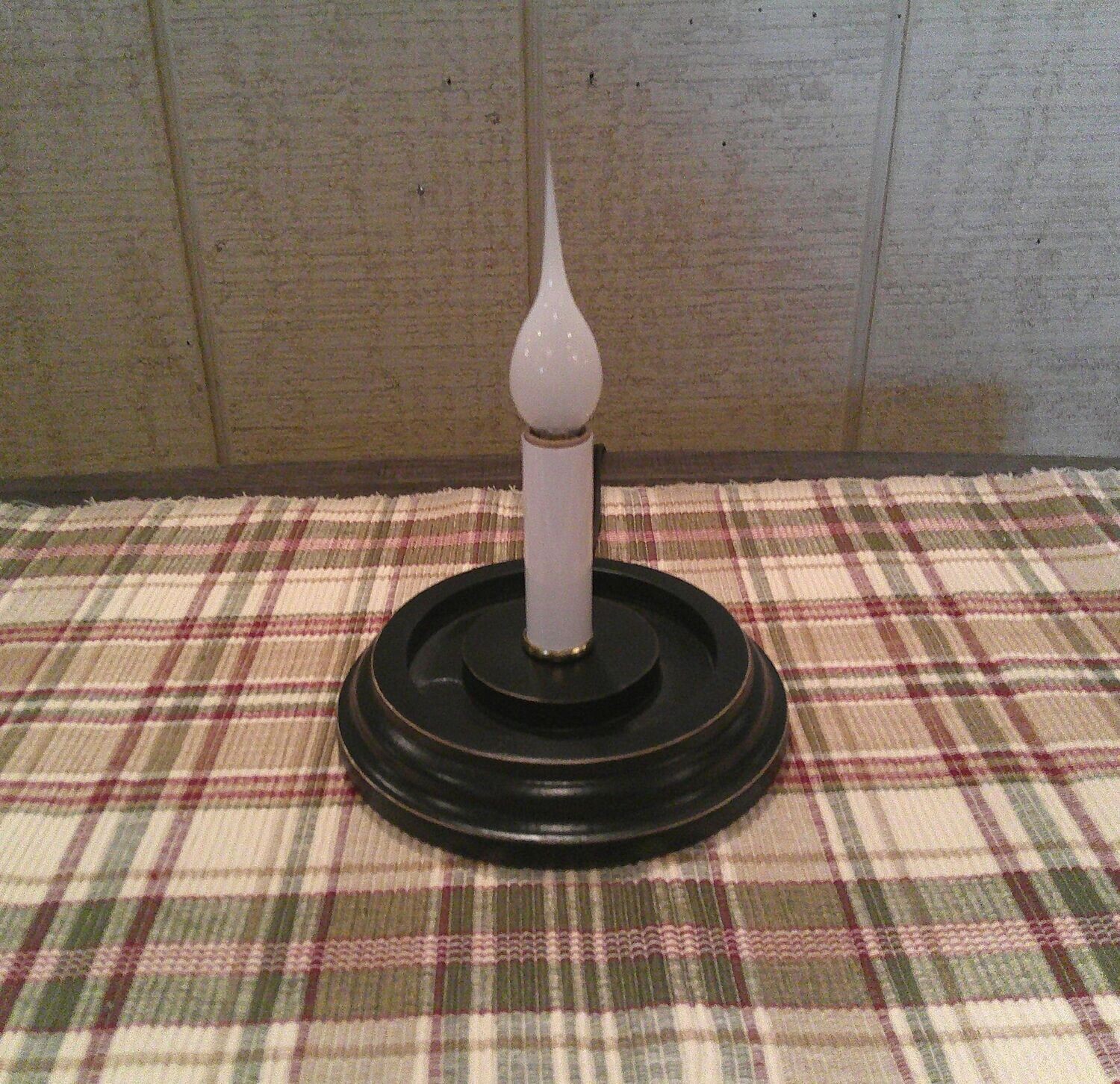 Round Black Base