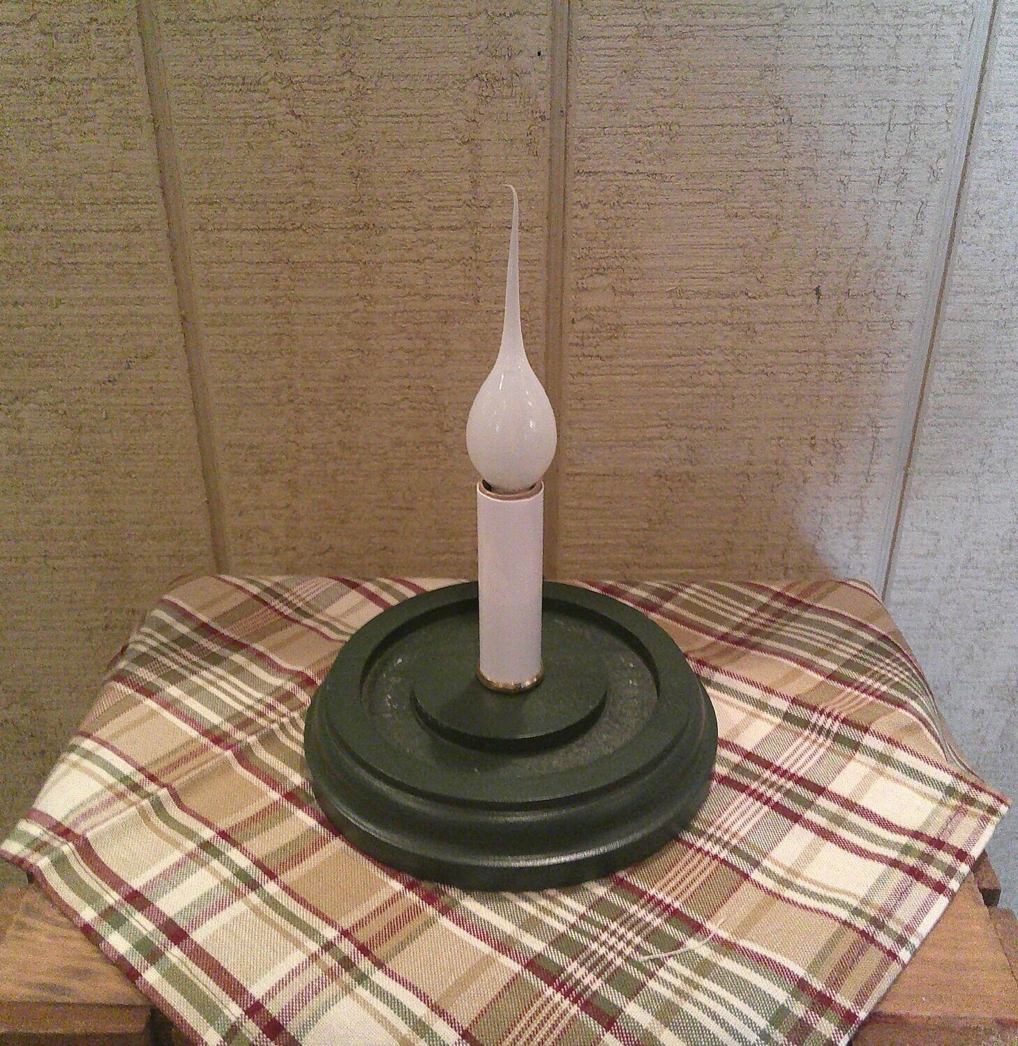 Dark Green Round Base