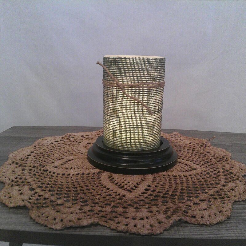 Green Burlap