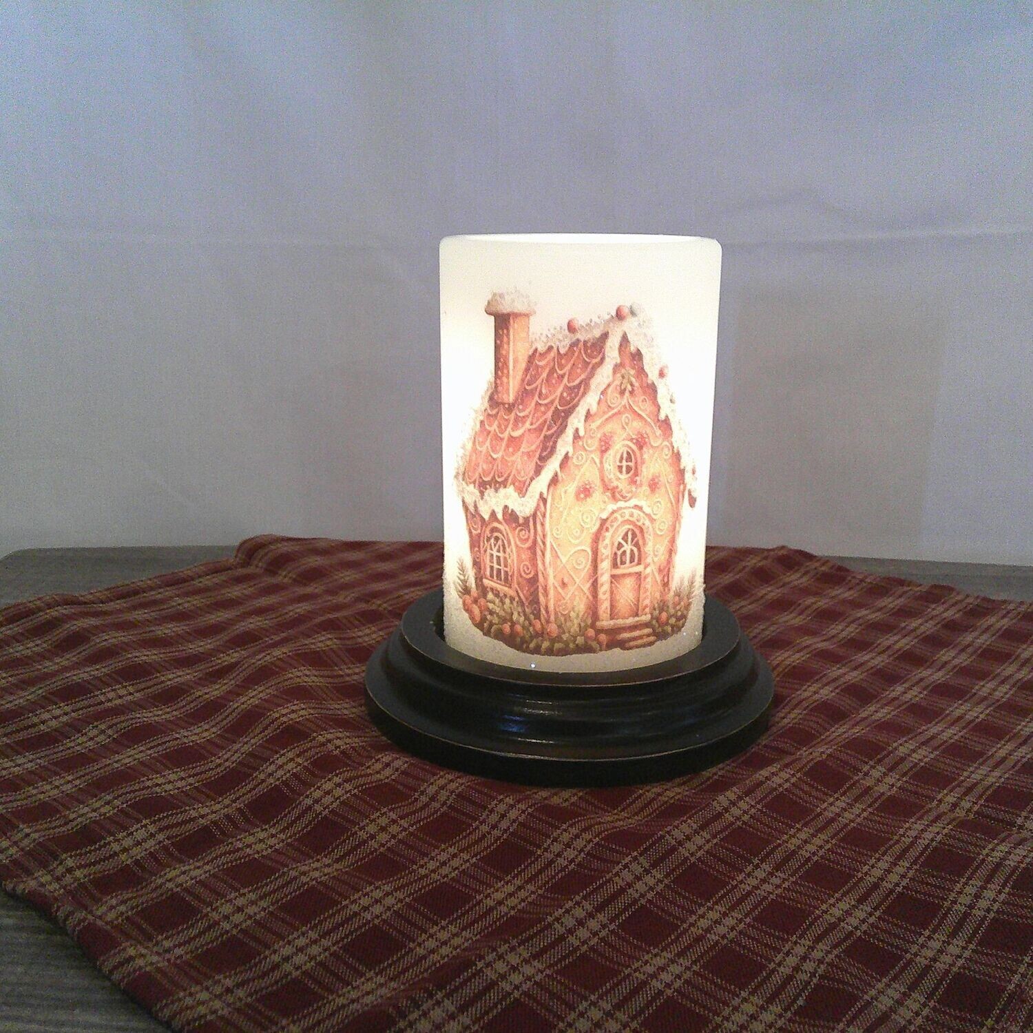Glitter Gingerbread House