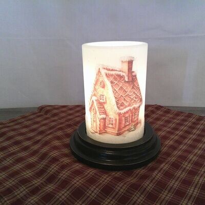 Glitter Gingerbread Cottage