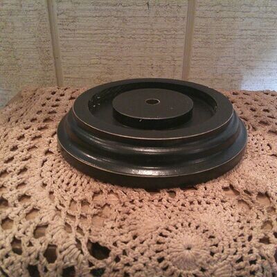 Black Round Wireless Base