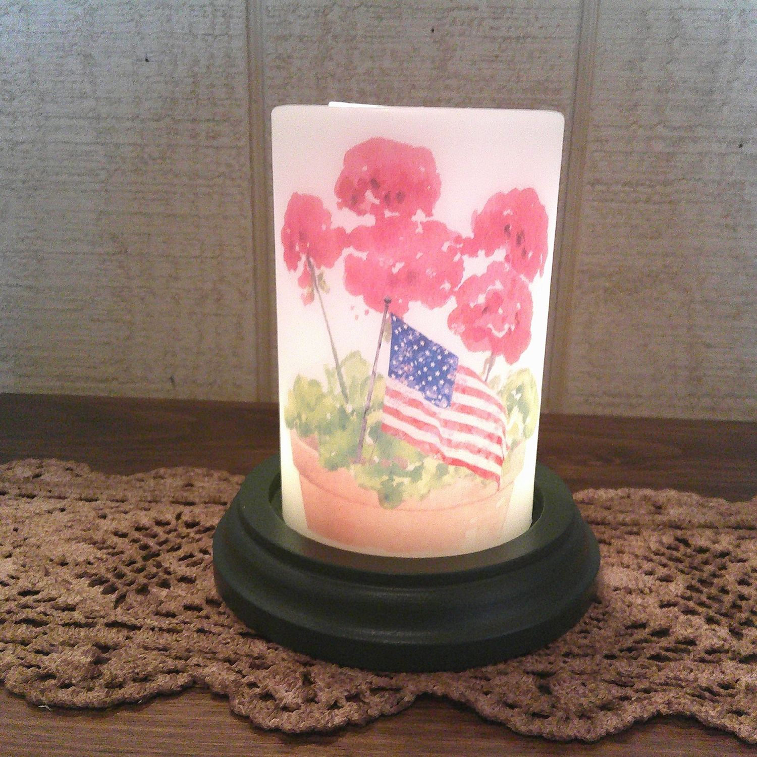 Geranium Flag