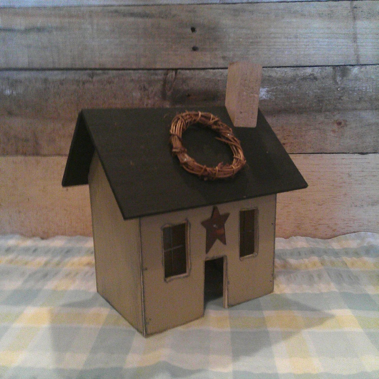 Mustard Saltbox Cottage