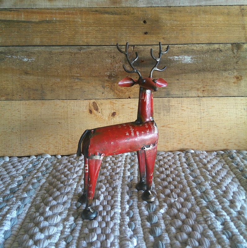 Small Tin Reindeer