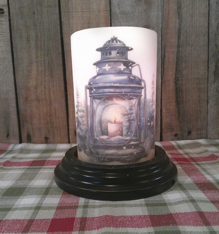 Winter Woods Lantern