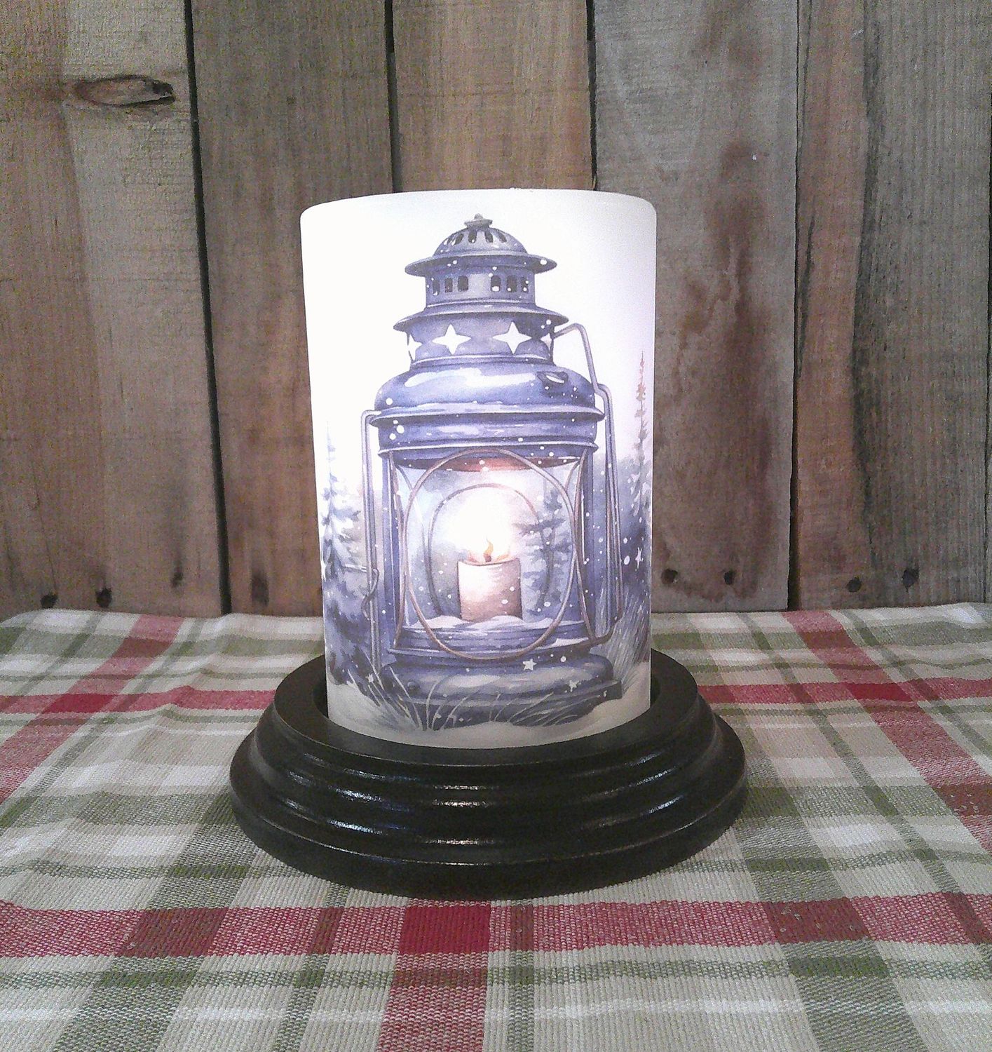 Winter Woods Lantern