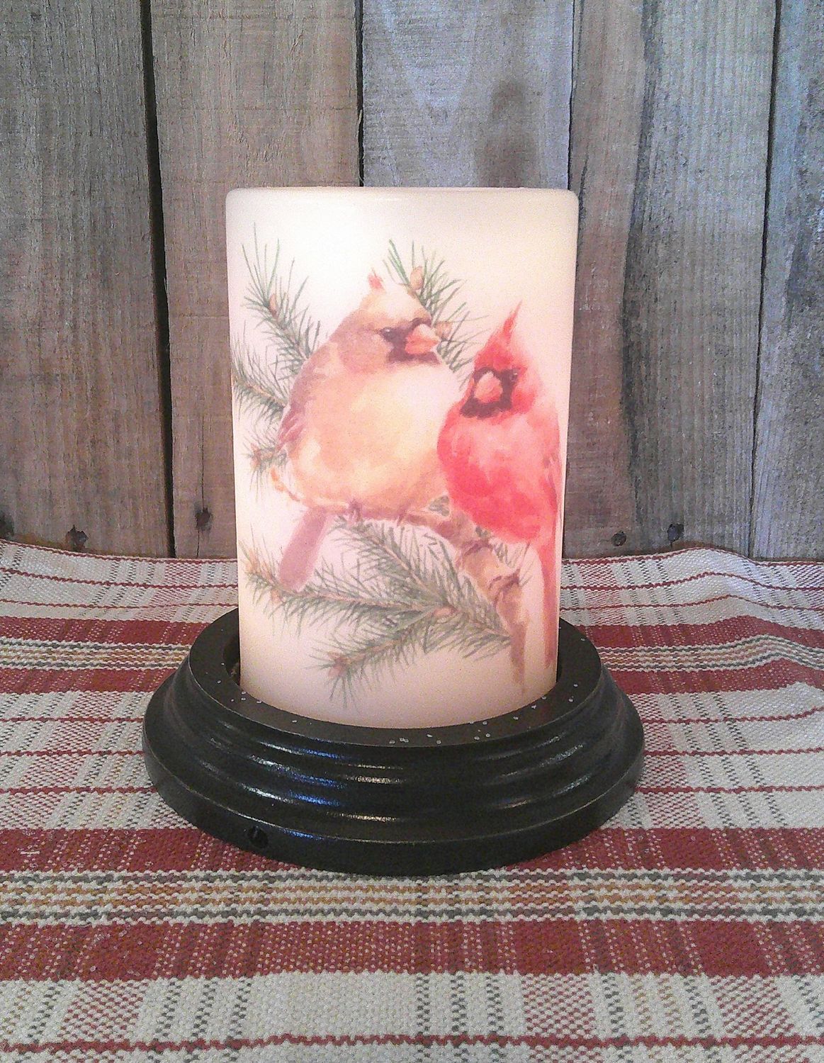 Pine Cardinal Pair