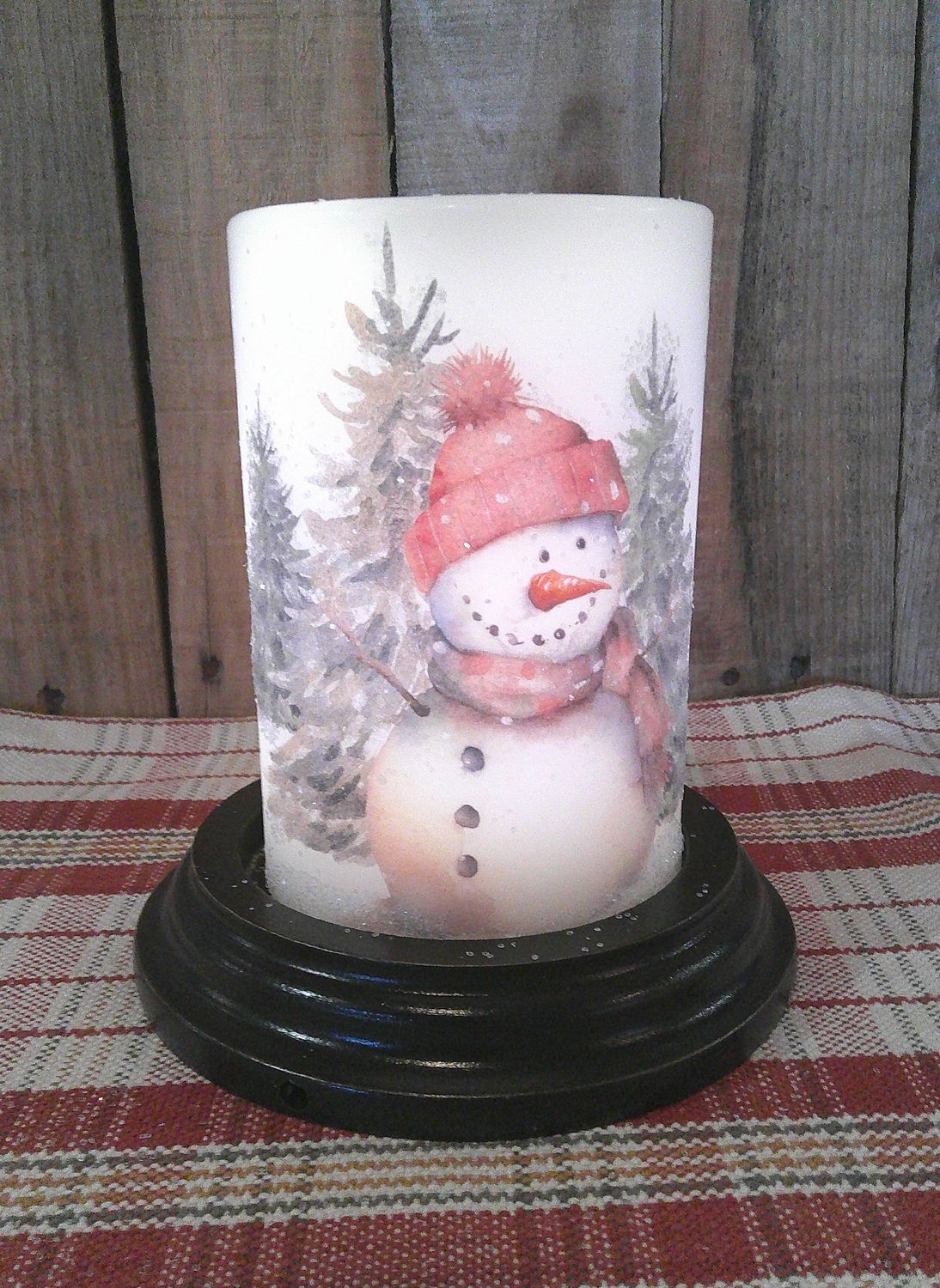 Winter Woods Snowman
