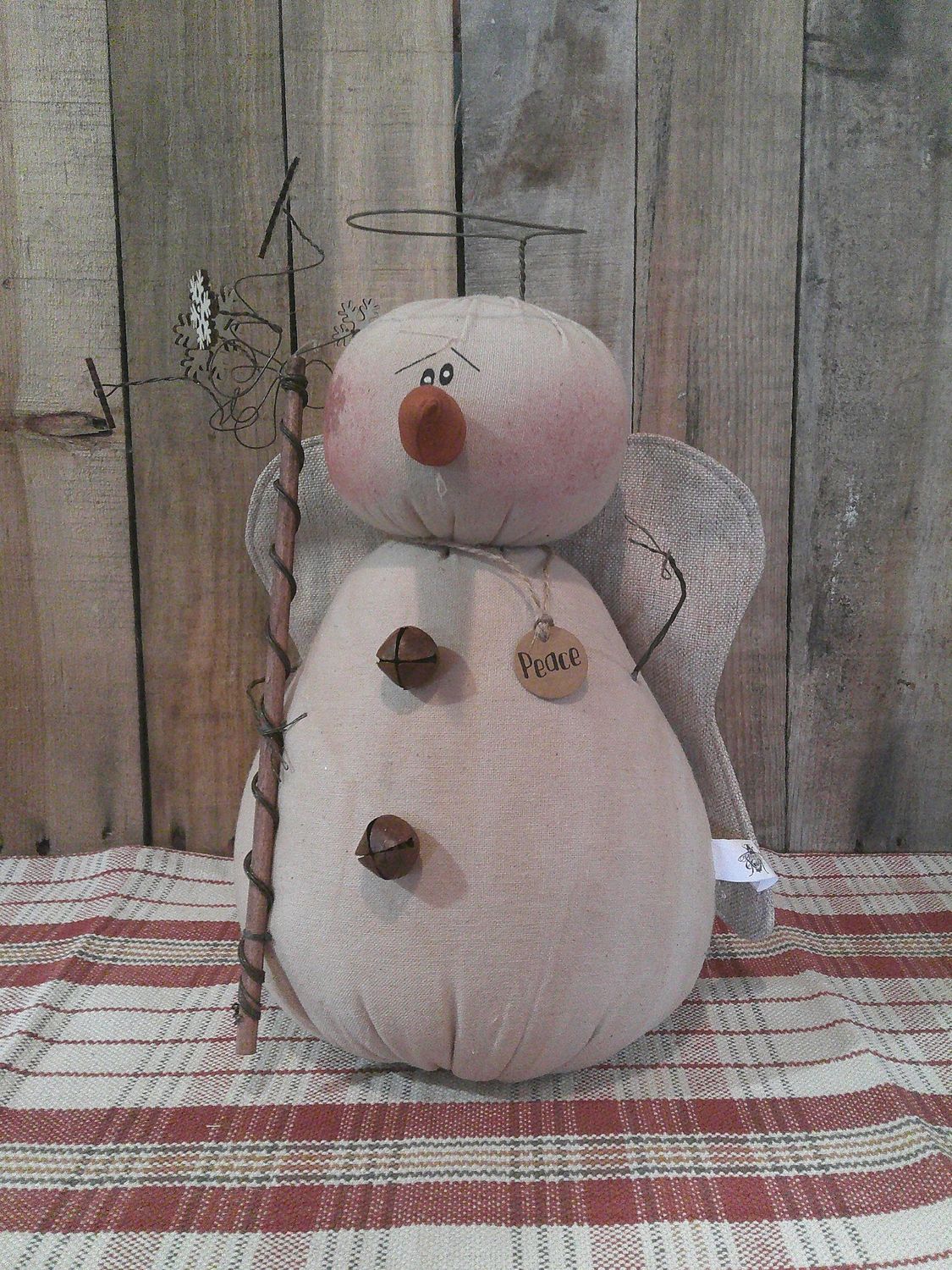 Peace Snow Angel