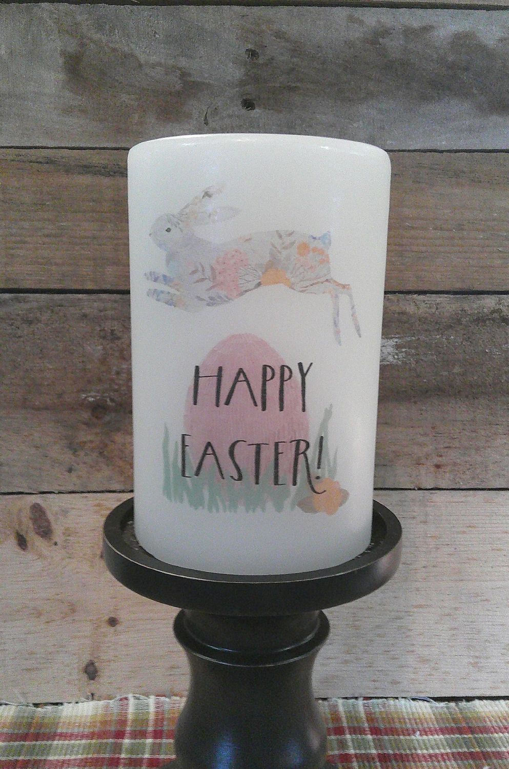 Leaping Easter Bunny