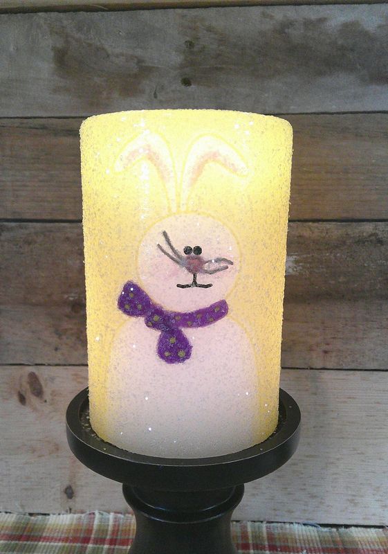 Yellow Bunny Face