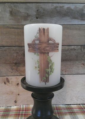 Wood & Vine Cross