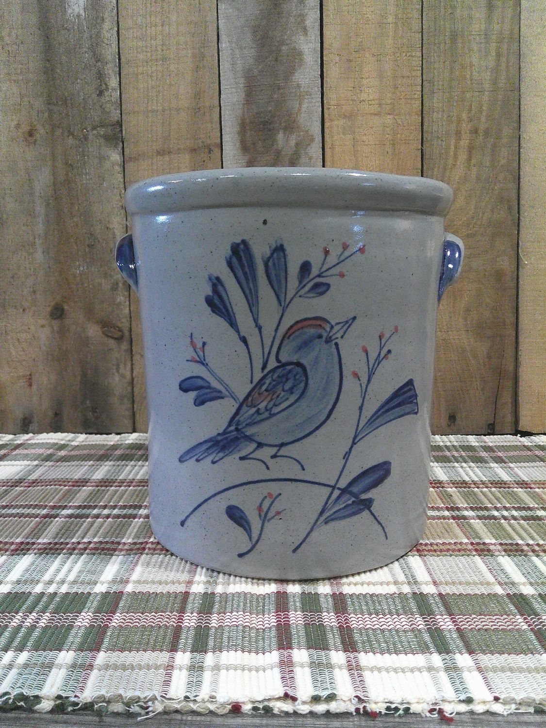 Bird Gallon Crock