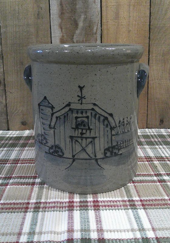 Half Gallon Barn Crock