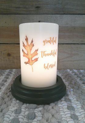 Thankful, Grateful, Blessed