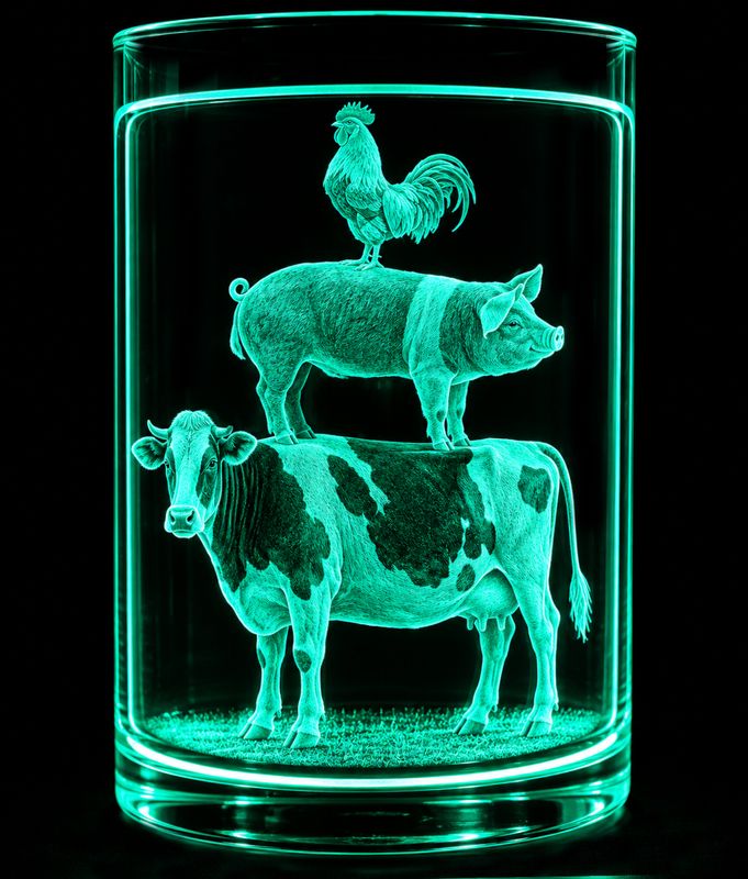 Stacked Animals