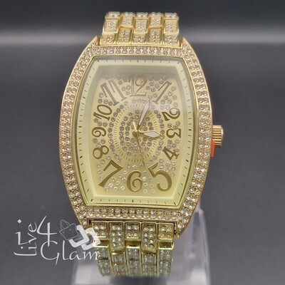 Iced Out Christian Van Sant Fashion CZ Watch