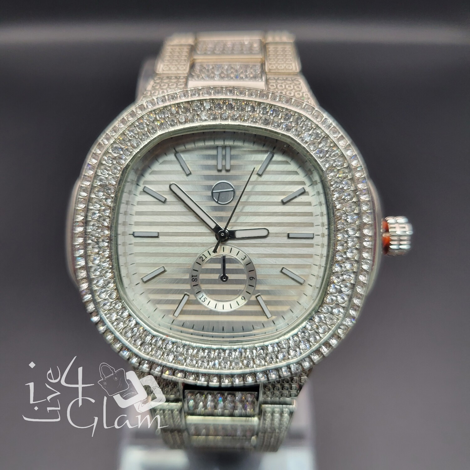 Iced Out Patek Fashion CZ Watch
