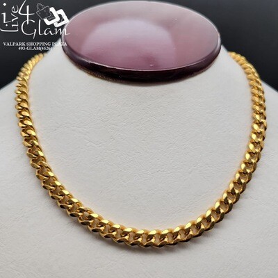 Stainless Steel 24&quot; Cuban Link Chain 6mm