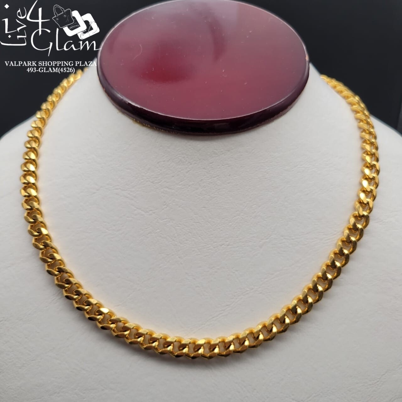 Stainless  Steel 24&quot; Open Miami Cuban Link Chain 7mm