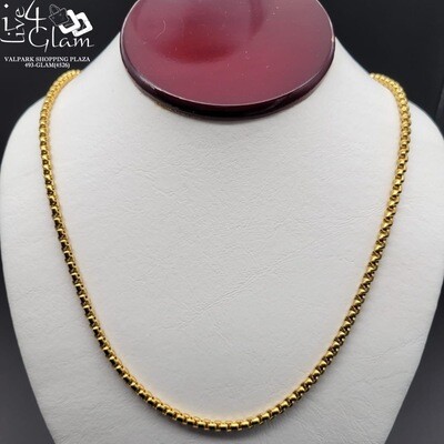 Stainless Steel 4mm Mirror Link Chain