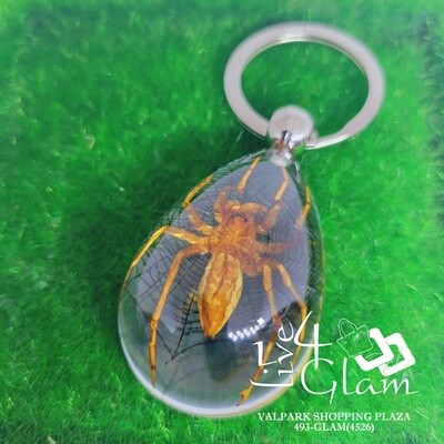 Real Animal Spider Key Ring