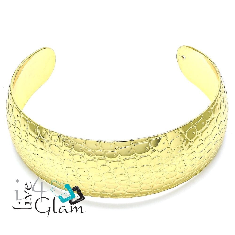 Gold Layered Pattern Bangle
