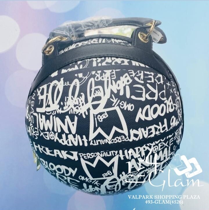 Basketball Bag, Color: Black Graffiti