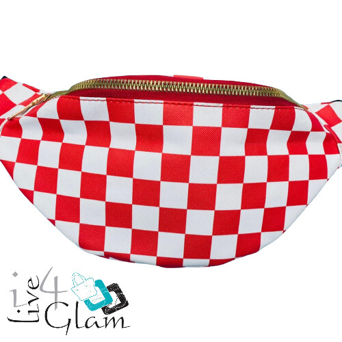 Funky Fanny Pack, Color: Red