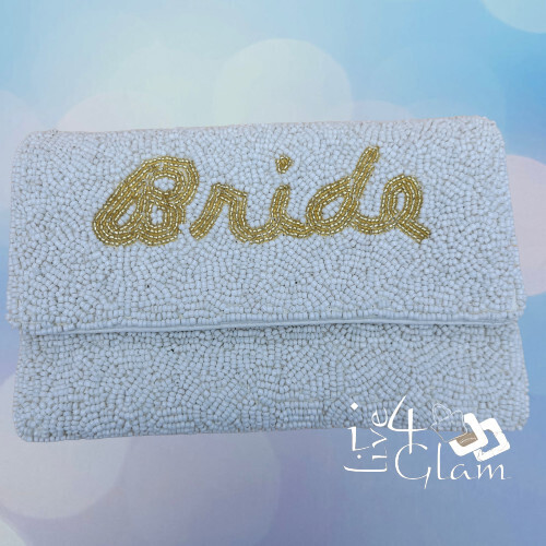 Mini Bride Shiny Clutch Small