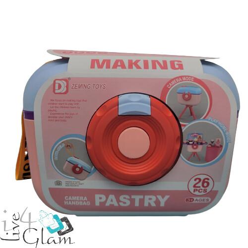 Camera Handbag Making Pastry