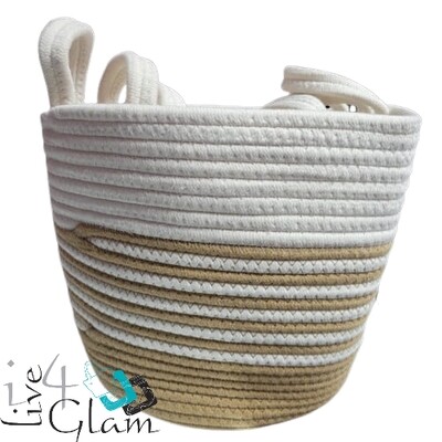 Woven Cotton Three in One Basket
