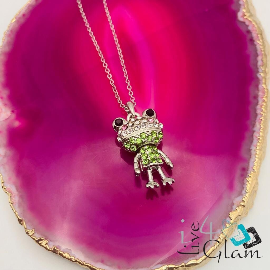 Fashion Necklace Frog Pendant