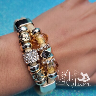 Magnetic Double Bead Bracelet