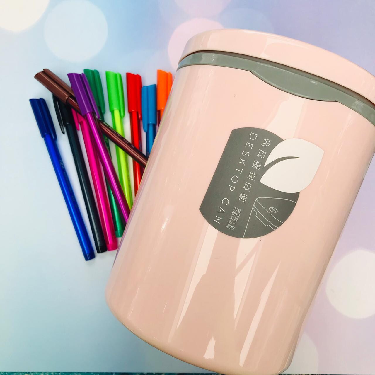 Desktop Plastic Garbage Bin