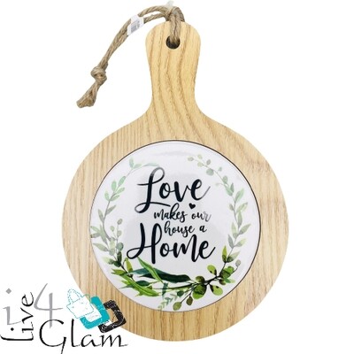 Motivational Plaque Round