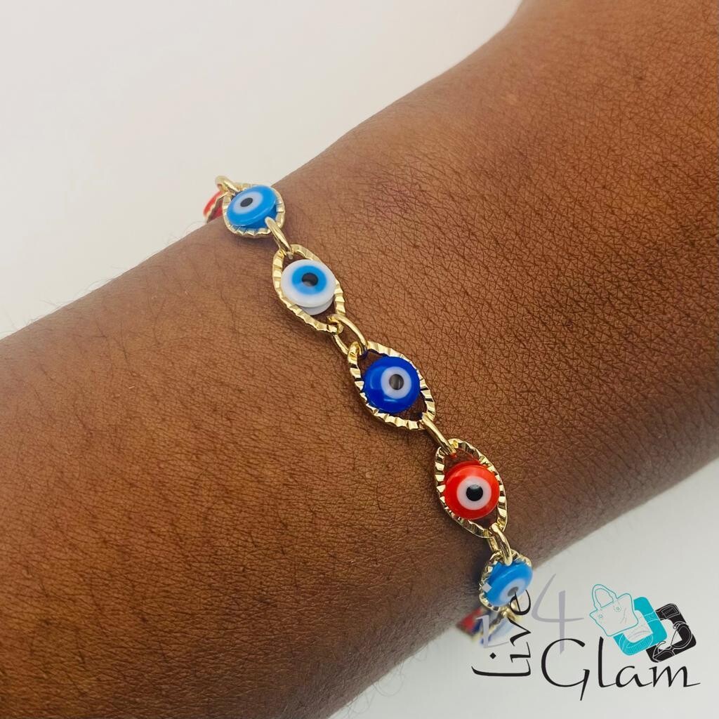 Fashion Pattern Evil Eye Bracelet