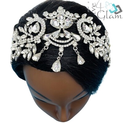 Rhinestone Bling Chain Hair/Head Piece