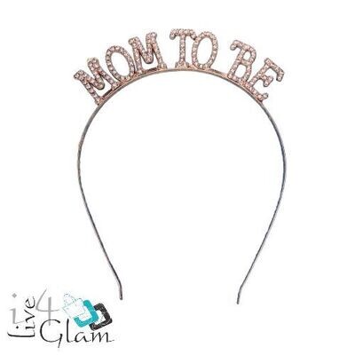 Mom to be Bling Headband 