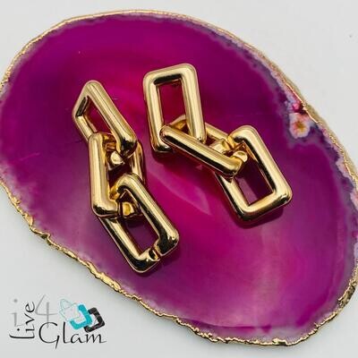 Fashion Geometric Chain Earrings