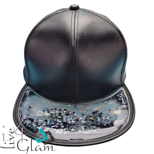Glitter Bomb Cap , Color: Black