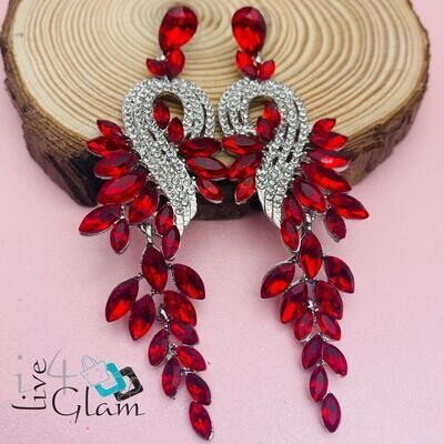 Crystal Marquise Hanging Earring