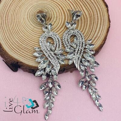 Crystal Marquise Hanging Earring